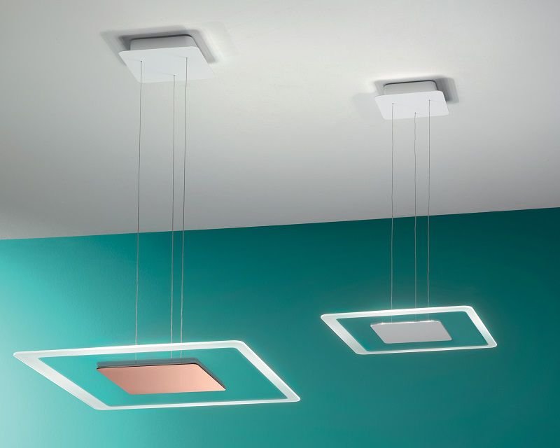 Lampadario LED 'Badia' in Legno e Metallo - Design Innovativo -  VerdelillaHome