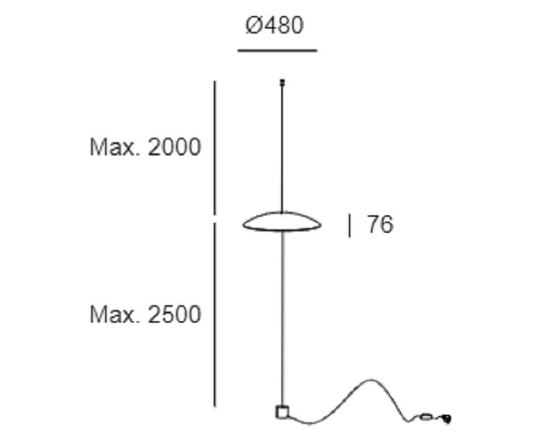 Noway Leds C4, Lampada Da Terra Led Con Basetta