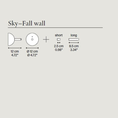 Rosone a parete per Sky-Fall Lodes