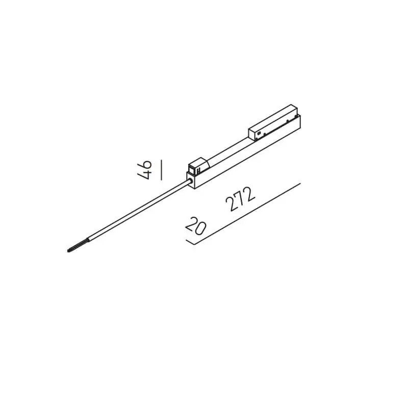 GBITR1 Gea Luce Alimentatore ad Incastro Magnetico 100W tecnica