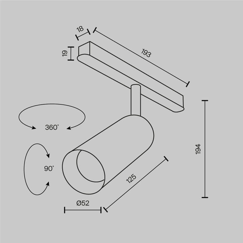 focus-maytoni-spot-led-12w-tecnica